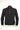 Maglione con Zip tre colori con toppe scamosciate