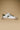 OLYMPIC - Low-top Sneakers White with Military Green suede back and insert
