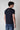 T-Shirt Blu Navy con taschino in tessuto V2
