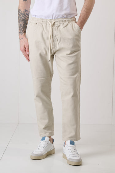 ALICANTE - Pantalone Rocciatore tinto capo Sabbia con elastico