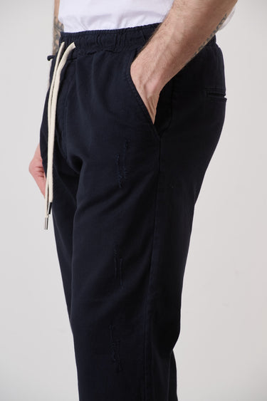 ALICANTE - Pantalone Rocciatore tinto capo Blu con elastico