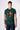 T-Shirt Verde con Stella in tessuto V2