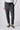 Pantalone Sartoriale Pied de Poule Verde Militare con elastico in vita e interni in tessuto V2