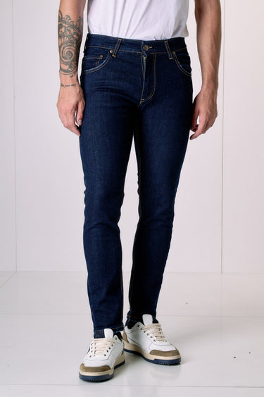 NEW YORK - Pantalone Slim Fit - Lavaggio Zero con tasca in tessuto V2