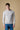 Pull col rond beurre mélangé alpaga avec broderies en X