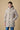 Sand boiled-wool long parka with V2 fabric lining