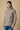 Sand mélange seed-stitch short parka with V2 fabric lining