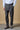 Pantalone Sartoriale Doppia Pence Spigato Moro con interni in tessuto V2