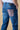 NEW YORK - Jeans Slim Fit - Blu con Tasca in tessuto V2