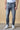 NEW YORK - Jeans Slim Fit - Antracite con Tasca in tessuto V2
