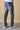 NEW YORK - Jeans Slim Fit - Antracite con Tasca in tessuto V2