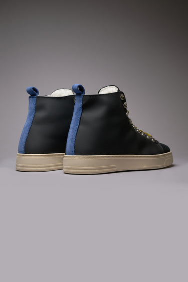 TEDDY - Stivaletto in pelle Gommata Nera