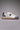 COLLEGE - White sneakers with Bicolor Bordeaux and Jeans inserts and sole
