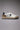 COLLEGE - White Sneakers with Blue and Sand Inserts and Two-Tone Sole