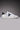 ATENA - Low-top white sneakers with black rubber inserts