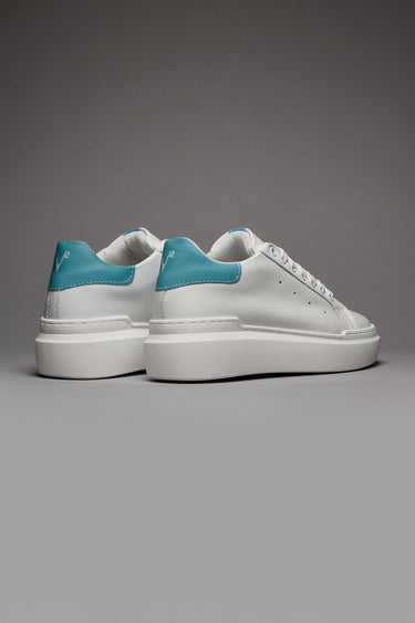 VEGA - Sneakers a suola alta retro Azzurro