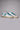 OLYMPIC - Low-soled sneakers in white leather with blue insert and Japan Carpe fabric tongue