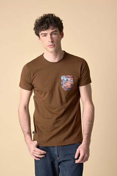 T-Shirt Moro con Taschino in tessuto V2