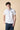 White Polo Shirt with Fabric Pocket Square V2