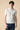 Pure Cotton Knit Polo Shirt in Cream Rice Stitch