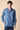 Camicia Jeans con Pochette e dettagli in tessuto V2