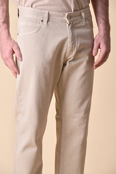 DETROIT - Jeans Loose Fit - Tinto Capo Old Sabbia con salpa in tessuto V2