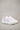 HAMMER - Sneakers a suola alta in pelle martellata con retro Rosa Pastello con borchie e schizzi di vernice