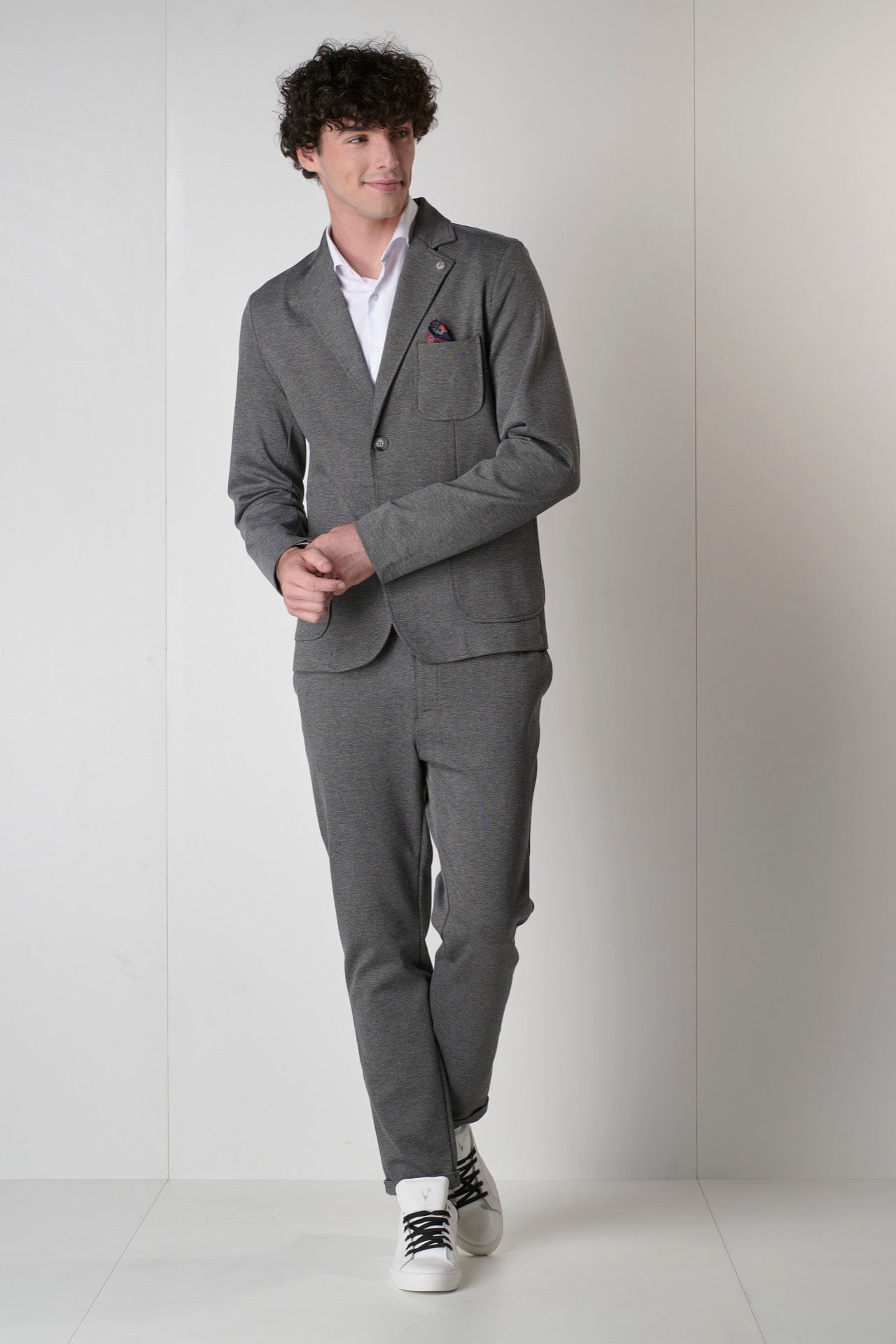 Gray Tailored Suit