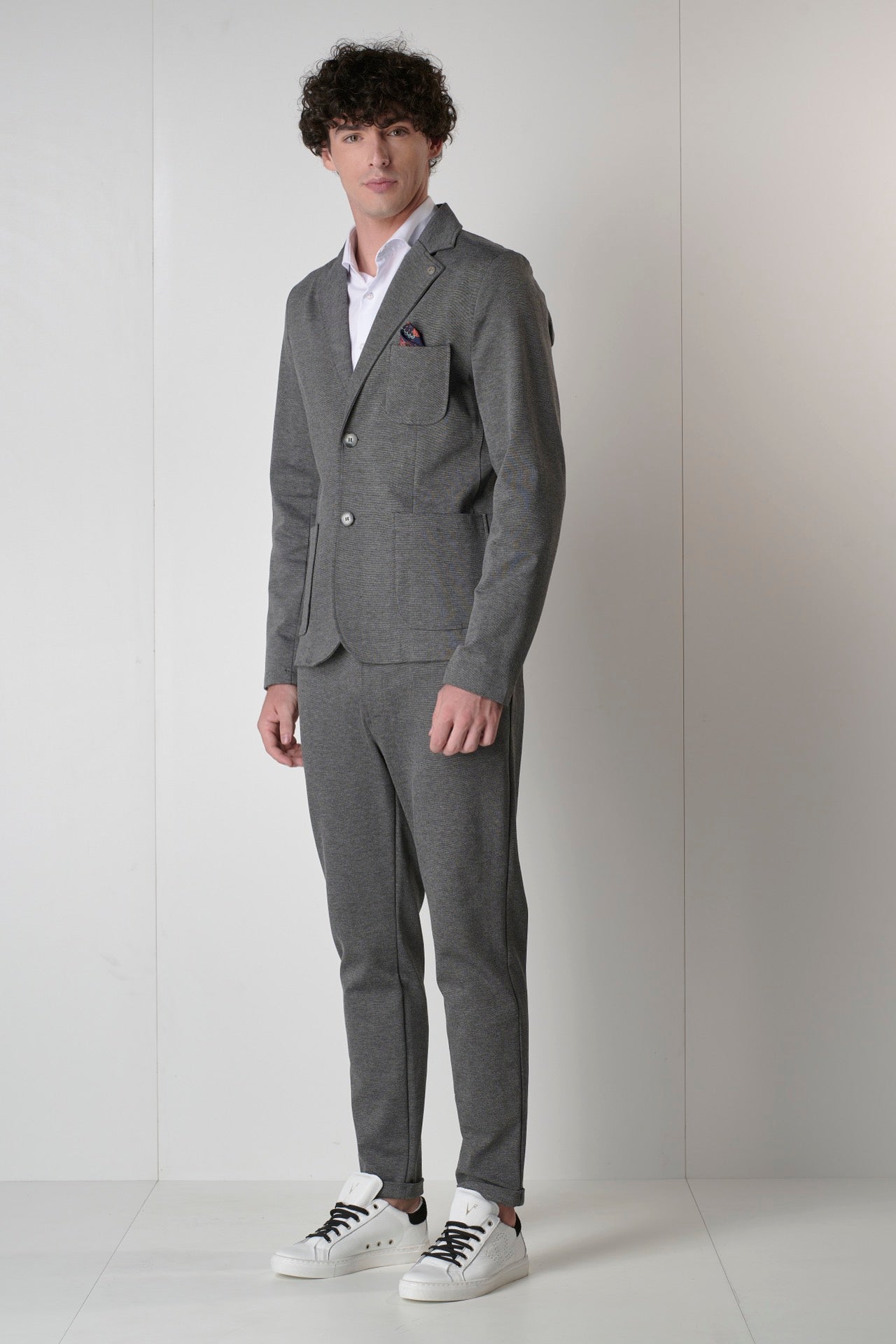 Gray Tailored Suit
