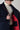 Cappotto sartoriale in Lana Blu accoppiato a contrasto con pochette in tessuto V2