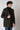 Cappotto in Lana Puntinato Multicolor accoppiato a contrasto con pochette in tessuto V2
