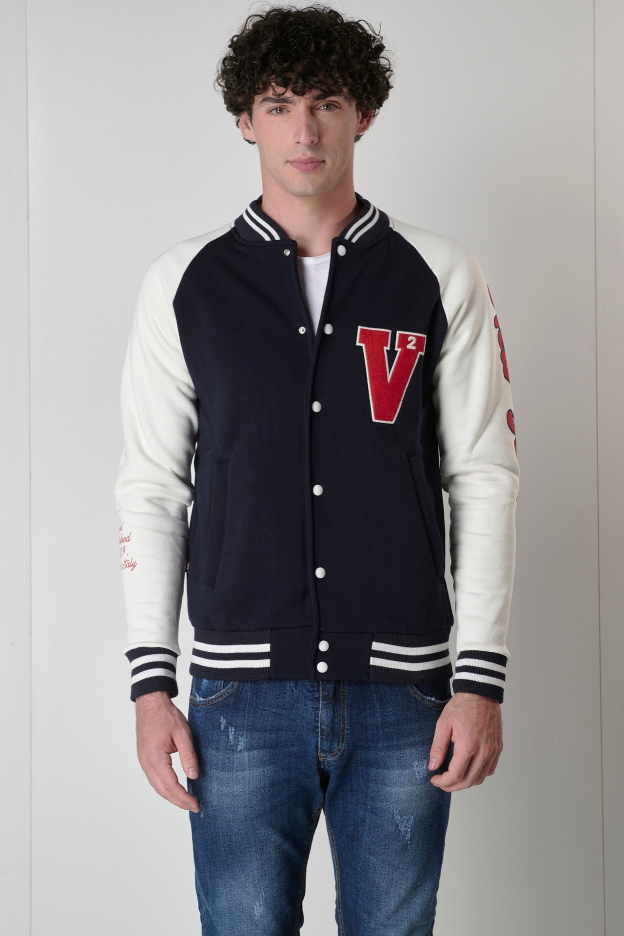 College Blue Bomber Jacket