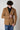 Camel Birdseye Single-breasted Jacket with V2 fabric pocket square