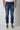 LONDON - Jeans Slim Fit - Blu con tasca in tessuto V2