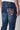 LONDON - Jeans Slim Fit - Blu con tasca e doppia patch frontale in tessuto V2