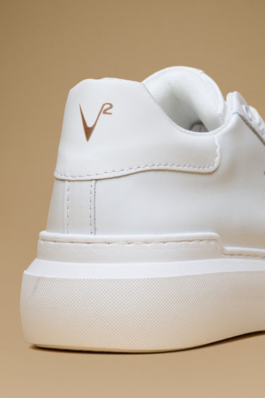 VEGAS - Sneakers a suola alta retro Bianco