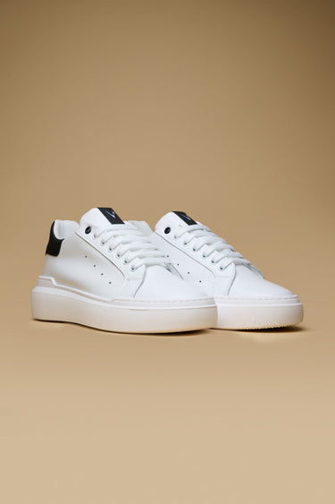 VEGAS - Sneakers a suola alta retro Nero