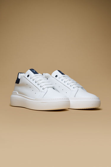 VEGAS - Sneakers a suola alta retro Blu