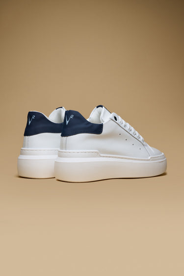 VEGAS - Sneakers a suola alta retro Blu