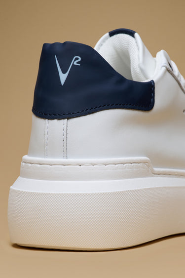 VEGAS - Sneakers a suola alta retro Blu