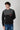 Crewneck Sweatshirt Black Two-Tone Knitwear