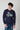 Crewneck Sweatshirt with Embroidered Teddy in V2 Blue Fabric