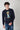 Crewneck Sweatshirt with Embroidered Teddy in V2 Blue Fabric