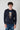 Crewneck Sweatshirt with Embroidered Teddy in V2 Blue Fabric