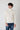 Cream Rice Stitch Merino Wool Turtleneck with Fabric Patches V2 