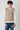 Cream Bicolor Rice Stitch Merino Wool Sweater with Fabric Pocket V2 