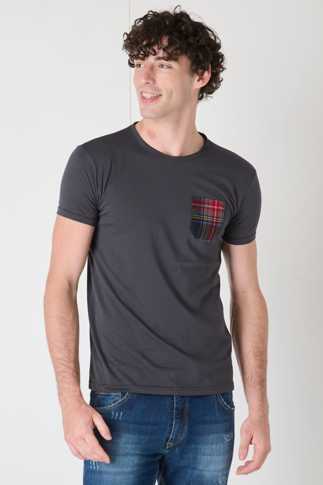 Lead T-Shirt with Pocket in Fabric V2