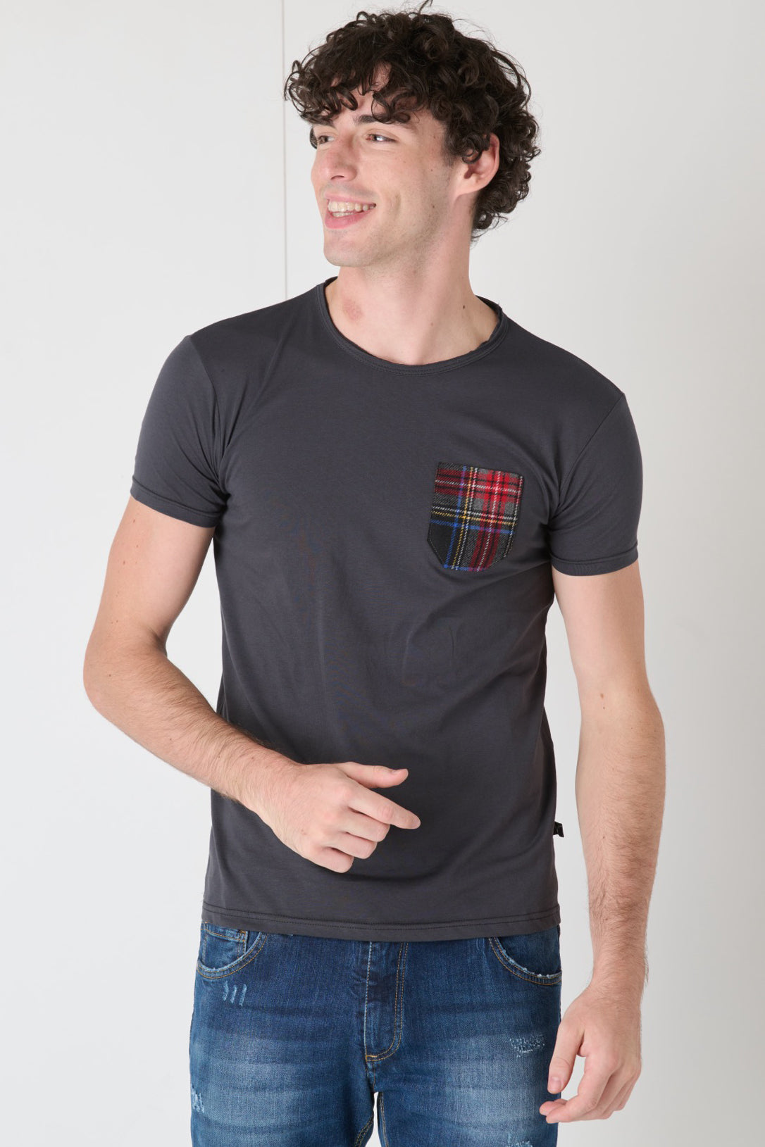 Lead T-Shirt with Pocket in Fabric V2