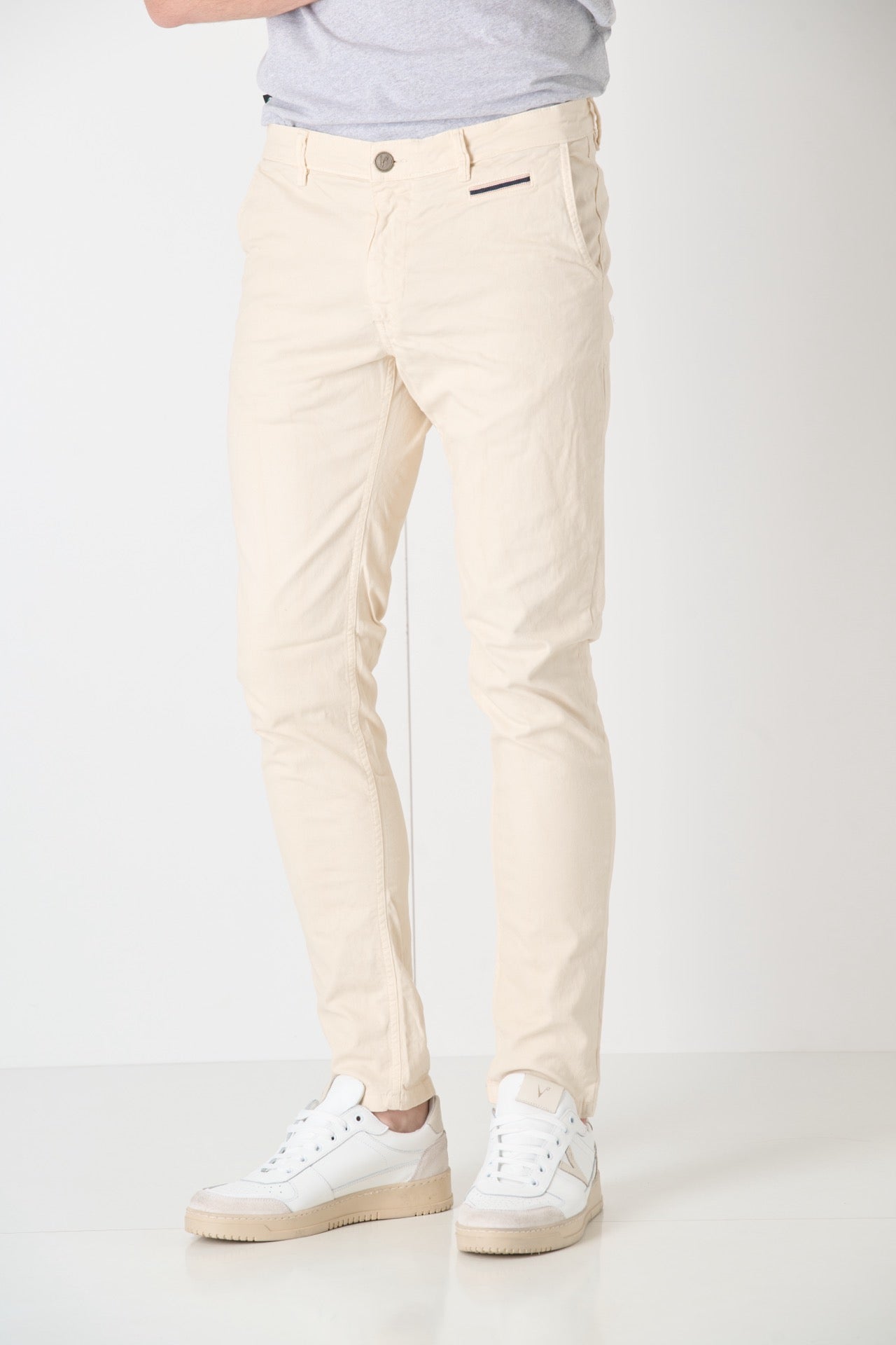 ROME - Cream Cotton Chino