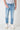 LONDON - Jeans Slim Fit - Azzurro con tasca in tessuto V2